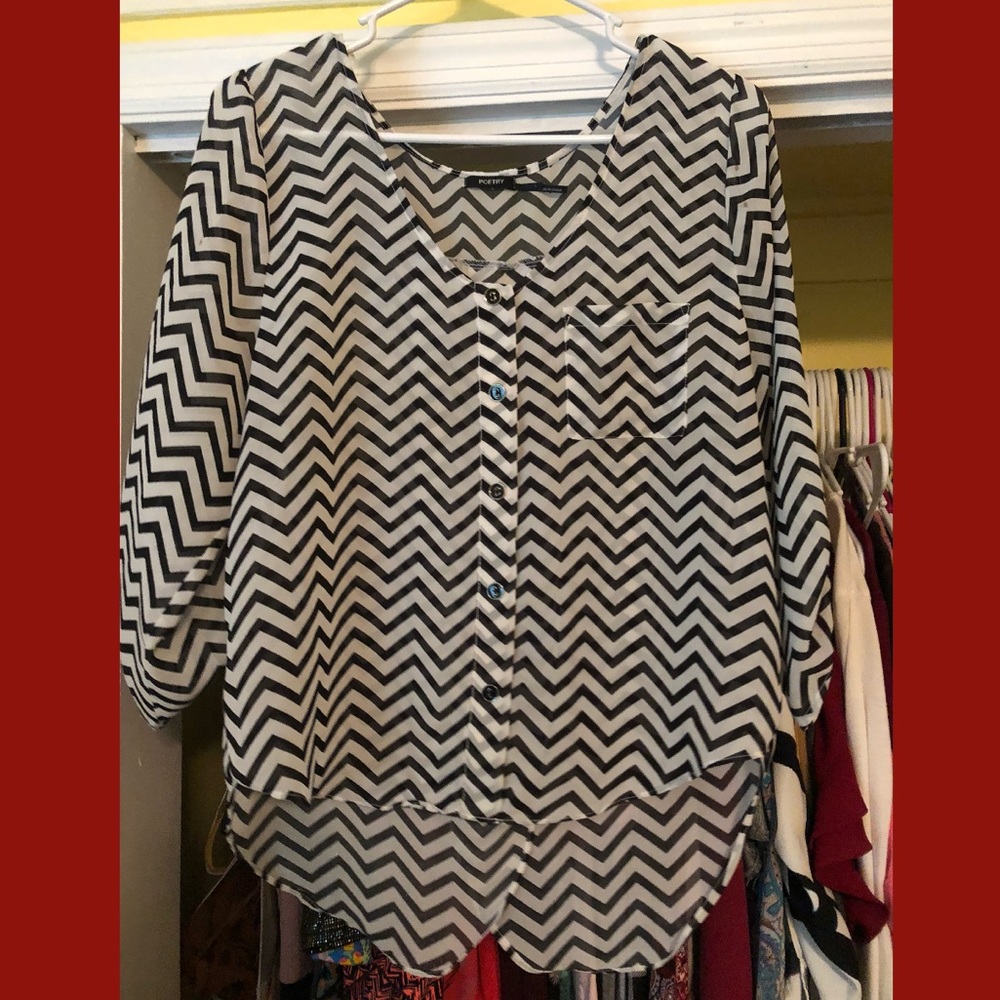 Chevron Blouse